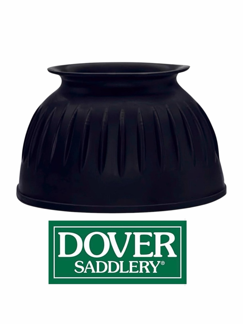 Dover Saddlery Pull On Ribbed Bell Boots for Horses, Navy, Small, NWT